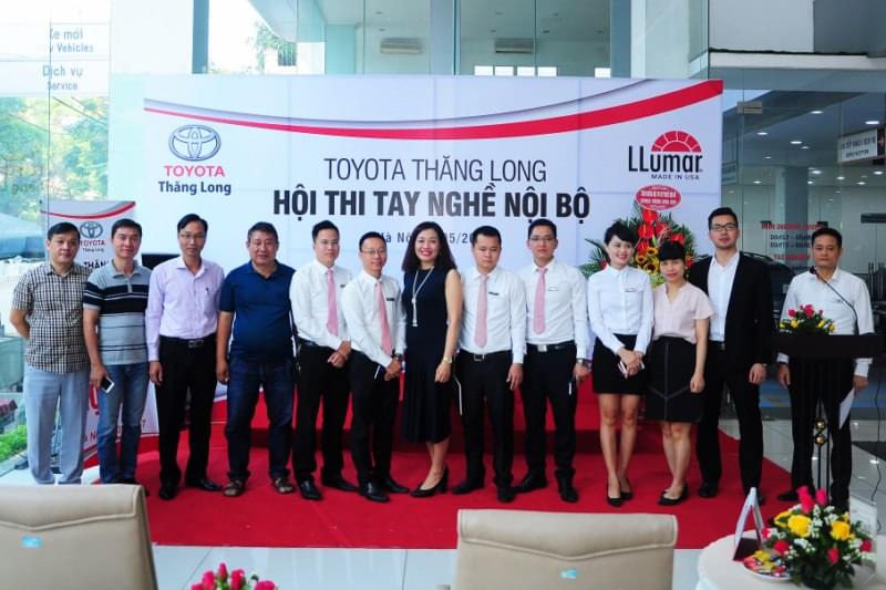 Hội thi tay nghề hàng năm được Toyota Thăng Long tổ chức để nhân viên có thể học tập lẫn nhau, đặc biệt học tập từ những nhân viên giỏi.