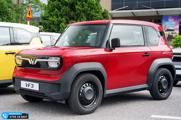 xe vf3 màu đỏ